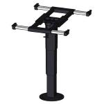 GAMBA PER TAVOLO MECCANISMO SCORREVOLE E GIREVOLE SISTEMA CLICK-CLACK 712/342MM