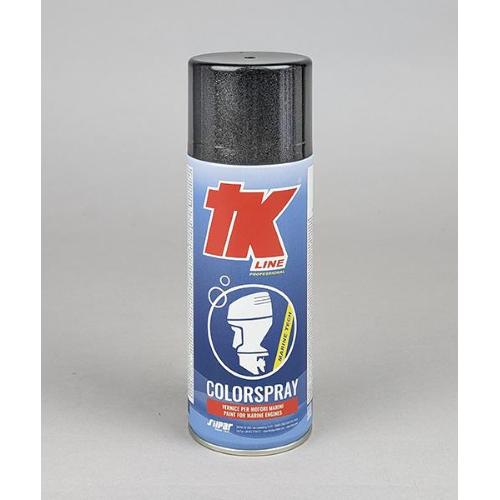 VERNICE SPRAY PER MOTORI SUZUKI NERO "BLACK METAL" DAL 2017