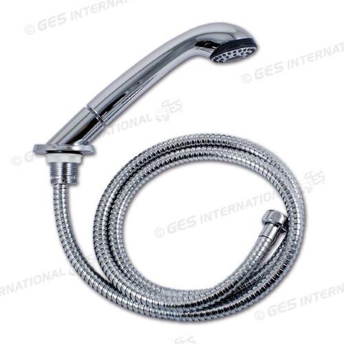 DOCCETTA RICAMBIO DOPPIO GETTO JULIA CROMO PER CUCINA CON FLESSIBILE