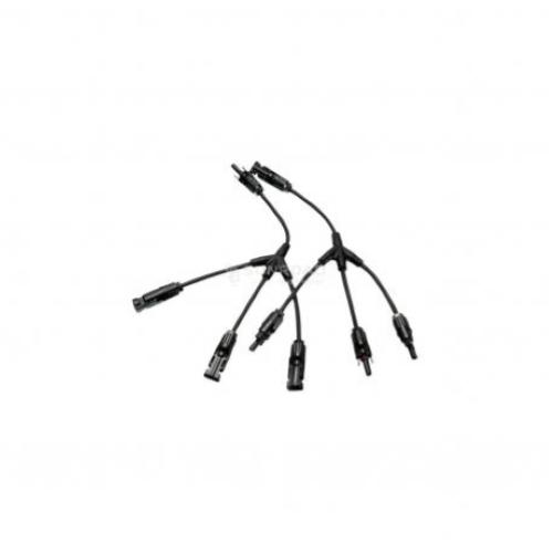 CABLAGGIO MC4 PER PANNELLO SOLARE 3 INGRESSI