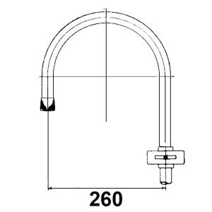 SCALETTA CURVA 26 ALLUMINIO 4 GRADINI