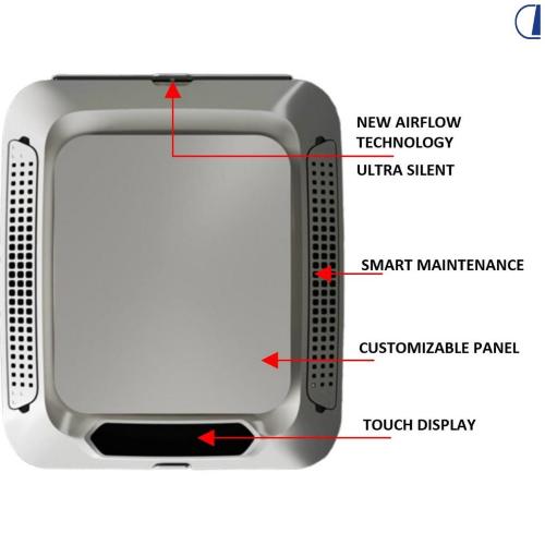 DIFFUSORE BASIC PER PLEIN AIRCON INDEL B NEW 2024