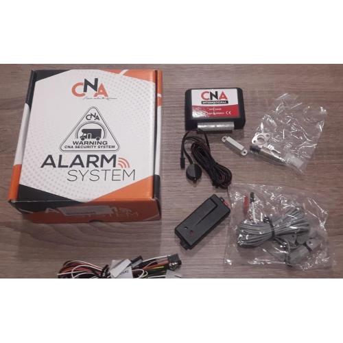 KIT ALLARME ALARM SYSTEM HPS844R + HPS55 TRASDUTTORI NERI + CABLAGGIO UNIVERSALE, COMPATIBILE SIA CON VEICOLI ANALOGICI CHE CAN BUS