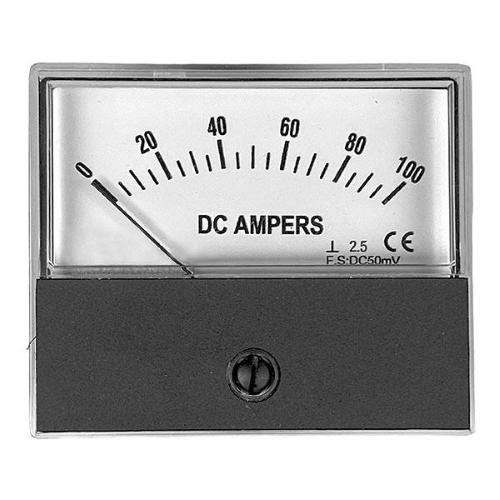 AMPEROMETRO ANALOGICO CC EQUIV. B.S.S. 8017