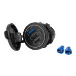 PRESA 1 PORTA USB 3.0 + 2 PD/TIPE C FISS. A GHIERA