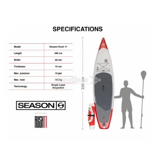 TAVOLA SUP BOARD SEASON RUSH 11 0432044N
