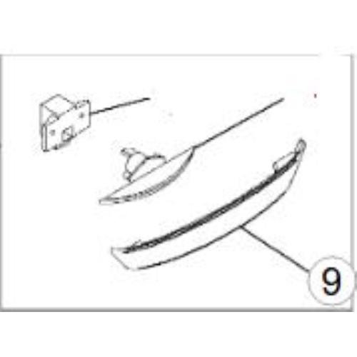 MANIGLIA TT6950 I.160 CROMO LUCIDO 