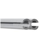 CANALE A "C" DOPPIO PER FISSAGGIO TENDALINI O VERANDE 100CM 7401021N