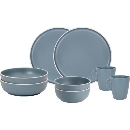 SET DI STOVIGLIE MAGNETICHE SILWY DOLOMIT 11PZ BLU 0842050N.C28
