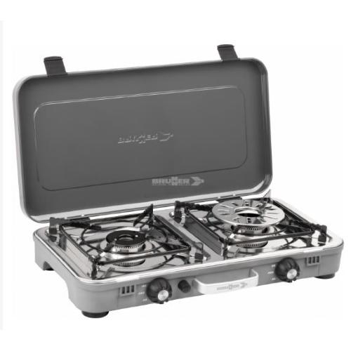 FORNELLO DA CAMPEGGIO DEVIL KOOKMASTER STANDALONE CON PIASTRE 30MBRA 0708065N