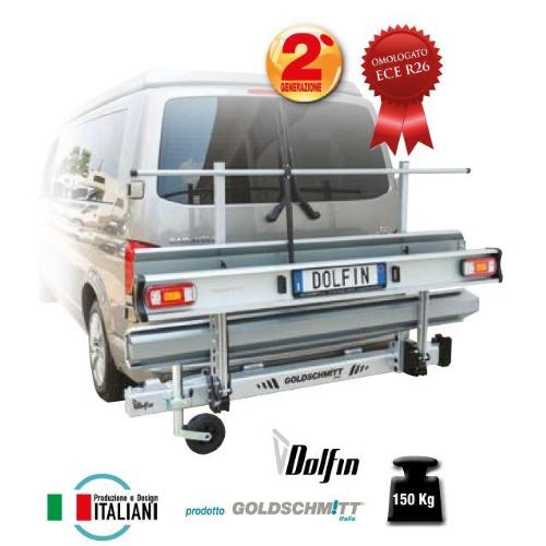 PORTAMOTO 1 MOTO DOLFIN PER FURGONATI