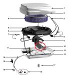 MOTORE CENTRIFUGO 12V VIESA HOLIDAY II III IIIS 