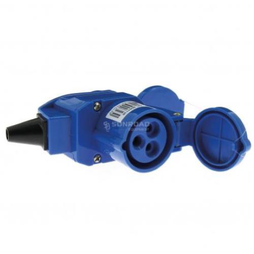 PRESA VOLANTE FEMMINA CEE + PRESA SCHUKO