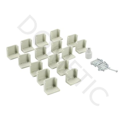 OBLO' HEKI 3 SOLO KIT DI MONTAGGIO PER TETTI 25-32MM 4460000090
