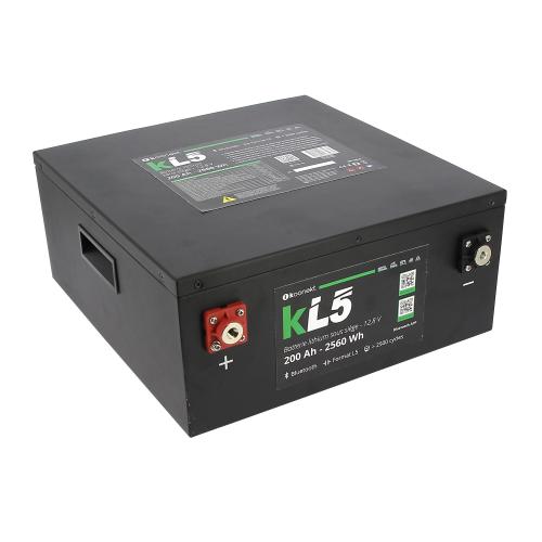 BATTERIA LITIO LiFePo4 PER SERVIZI 200A KOONECT CON BMS INTEGRATO