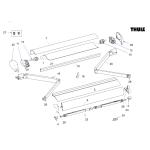 BRACCIO SX PER TENDALINO THULE 6002 > 3.00 METRI