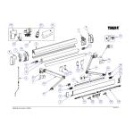 SUPPORTO GAMBA PALINA 3,00-3,15MT PER TENDALINO THULE 5200