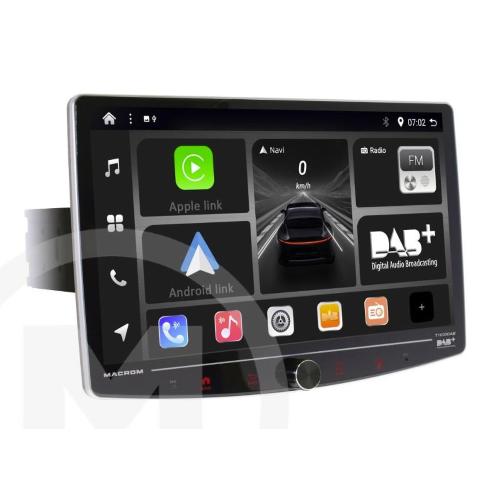 AUTORADIO MULTIMEDIALE CON NAVIGATORE 1DIN T1003DAB