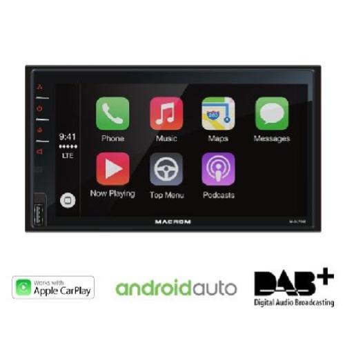 AUTORADIO MULTIMEDIALE CON NAVIGATORE 2DIN M-DL7000D25