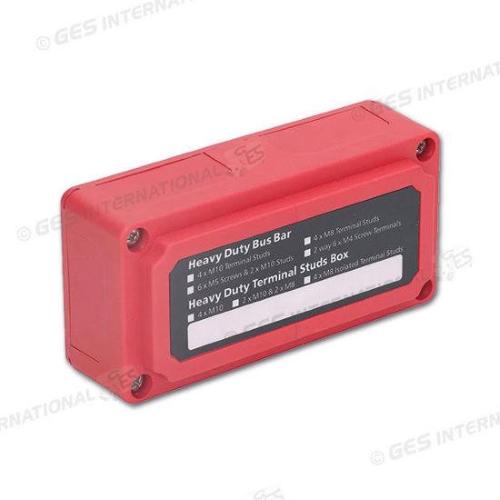 BARRA DI CONNESSIONE BUS BAR M8 ROSSA 300A 48V