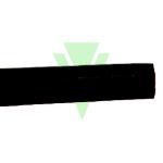 CANALINA COPRICAVI A TETTO BASE+COPERCHIO IN ALLUMINIO COLORE NERO 2MT