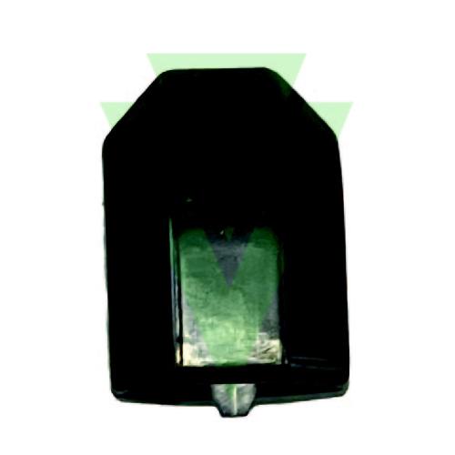 TAPPO TERMINALE PER COPRICAVI TERRO IN ALLUMINIO NERO