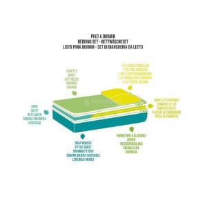 READY BED GOOD NIGHT 160X200 FOR CENTRAL BEDS