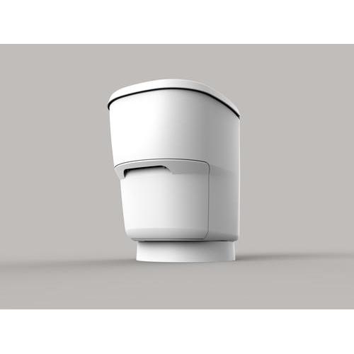 CLESANA C1 WC SENZ'ACQUA BASE ROTONDA