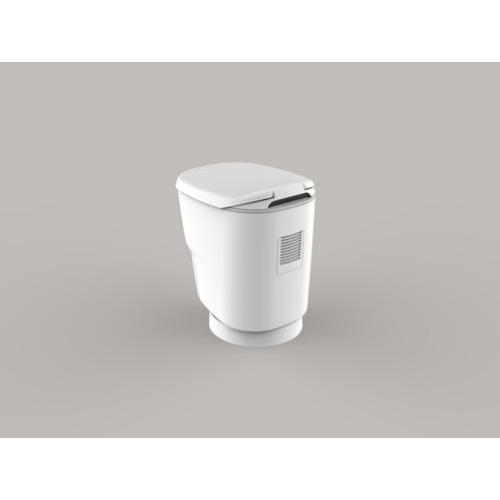 CLESANA C1 WC SENZ'ACQUA BASE ROTONDA