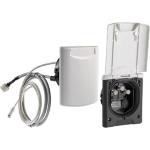 PRESA ACTIVSAT FORO DIAMETRO 90MM SAGOMATA BIANCO WESTACC