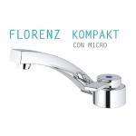 MISCELATORE MONOCOMANDO FLORENZ KOMPAKT CON INTERRUTTORE