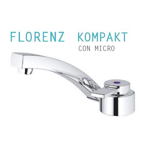 MISCELATORE MONOCOMANDO FLORENZ KOMPAKT CON INTERRUTTORE