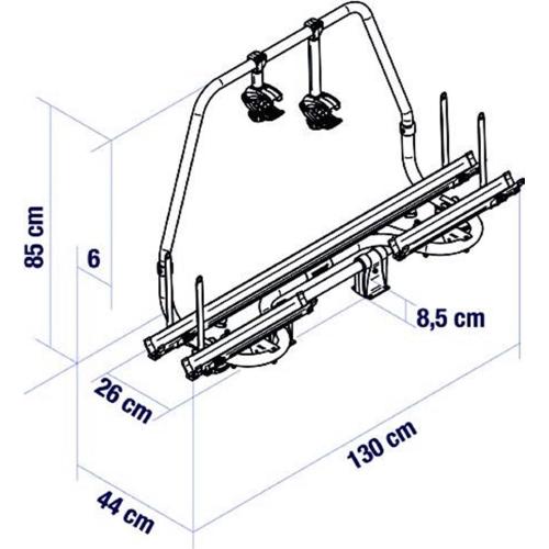 PORTABICI THULE CARAVAN SMART STANDARD 307129