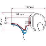 STAFFE PER F35 NEW ADAPTER DEEP BLACK VW T6 KEPLER L2 98655R033