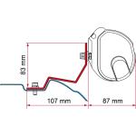 STAFFE PER F35 NEW ADAPTER DEEP BLACK MERCEDES VIANO/VIANO MARCO POLO/VITO/V CLASS 98655R887