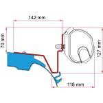 STAFFE PER F35 NEW ADAPTER DEEP BLACK MERCEDES VITO JULES VERNE 98655R034