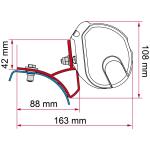 STAFFE PER F35 NEW ADAPTER DEEP BLACK TRAFIC/VIVARO 98655R893
