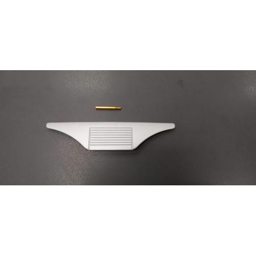 MANIGLIA PER PENSILI E ANTINE IN ABS V631 FIN.ALLUMINIO