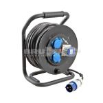 CAVO RETE 230V 25MT CON AVVOLGITORE DRUMMER RUBBER 3X2.5MM 0301081N