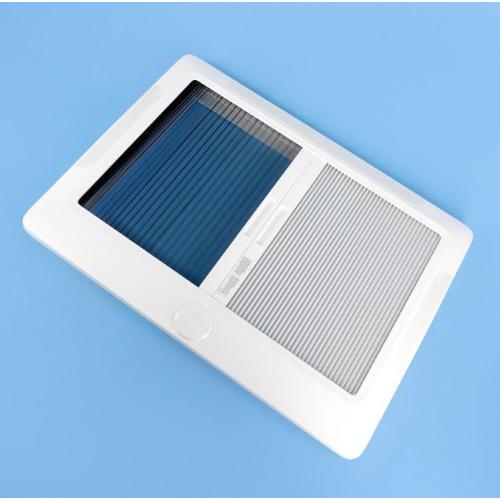 MIDI HEKI CORNICE INTERNA COMPLETA MODELLO APERTURA A BARRA BIANCA RAL9016