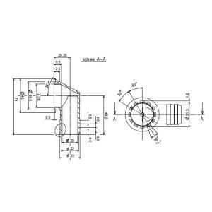 PILETTA CURVA DIAM 25MM