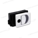 SERRATURA PER PORTELLONE BIANCA KUBUS 24/35MM