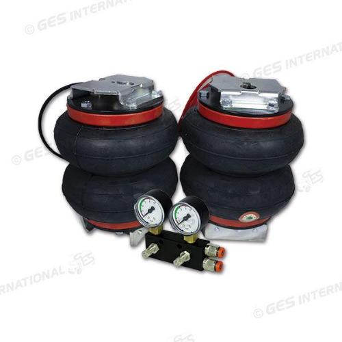 SOSPENSIONI AD ARIA 8" PER TRANSIT TRAZIONE ANTERIORE CON COMPRESSORE