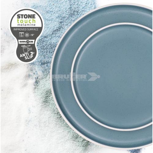 PIATTO FONDO DOLOMIT DENIM 0830026N.C28