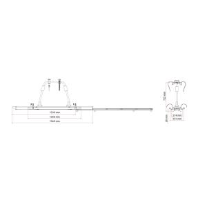 PORTABICI GARAGE SLIDE DELUXE 04822-06-