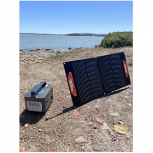 PANNELLO SOLARE PORTATILE 60W IN VALIGETTA